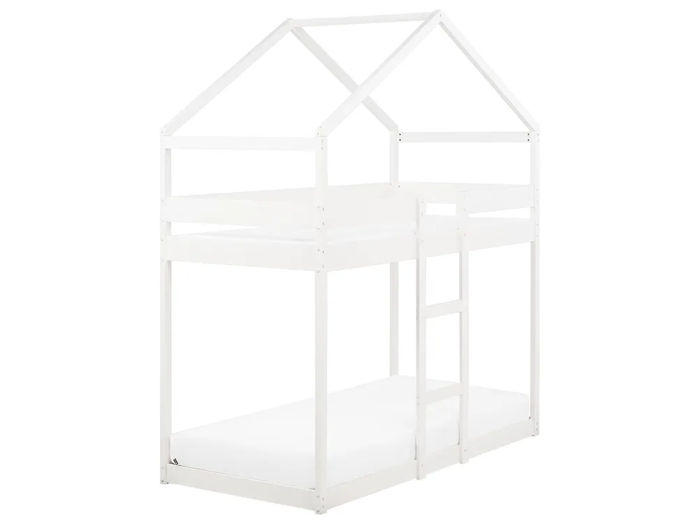 Cômoda Organizadora Beliche em madeira branca 90 x 200 cm LABATUT