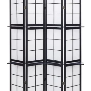 Cama Articulada Biombo com 4 painéis GOMAGOI Preto