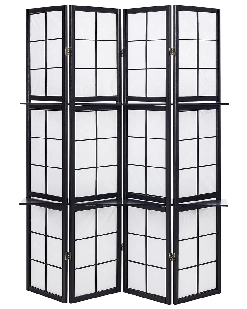 Cama Articulada Biombo com 4 painéis GOMAGOI Preto