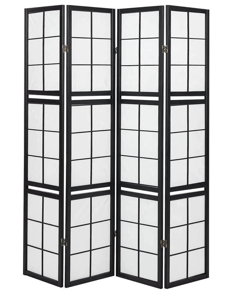 Cama Articulada Biombo com 4 painéis GOMAGOI Preto