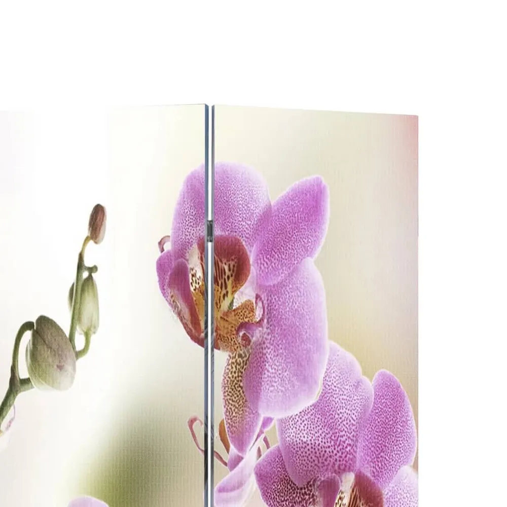 Conjunto Completo para Quarto Biombo dobrável com estampa de flores 120x170 cm