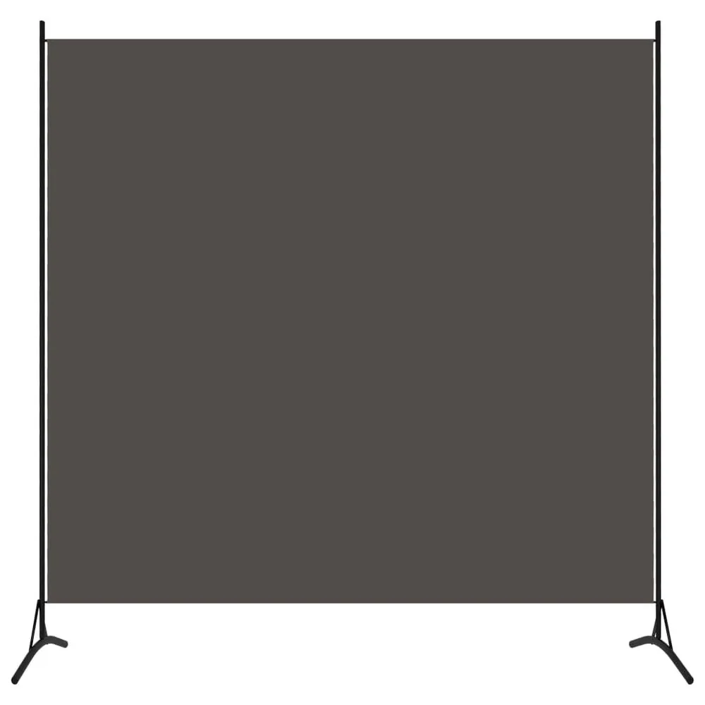 Divisória de quarto com 1 painel 175x180 cm antracite para Quartos de Casal
