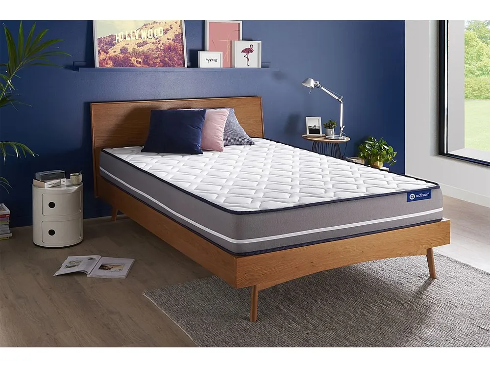 Colchão ACTISOM Actiflex Pur (135x190 cm - molas ensacadas- Altura: 20 cm) para Adultos até 120kg
