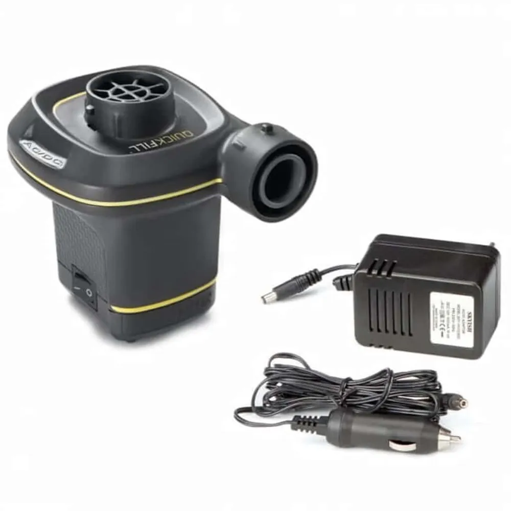 Intex Bomba de ar elétrica Quick-Fill 220-240 V 66634 para Visitas Inesperadas