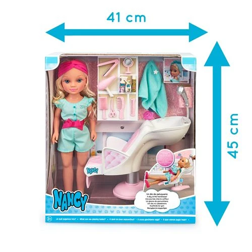 Artesanal Exclusivo Boneca Nancy - Um Dia no Cabeleireiro - Famosa