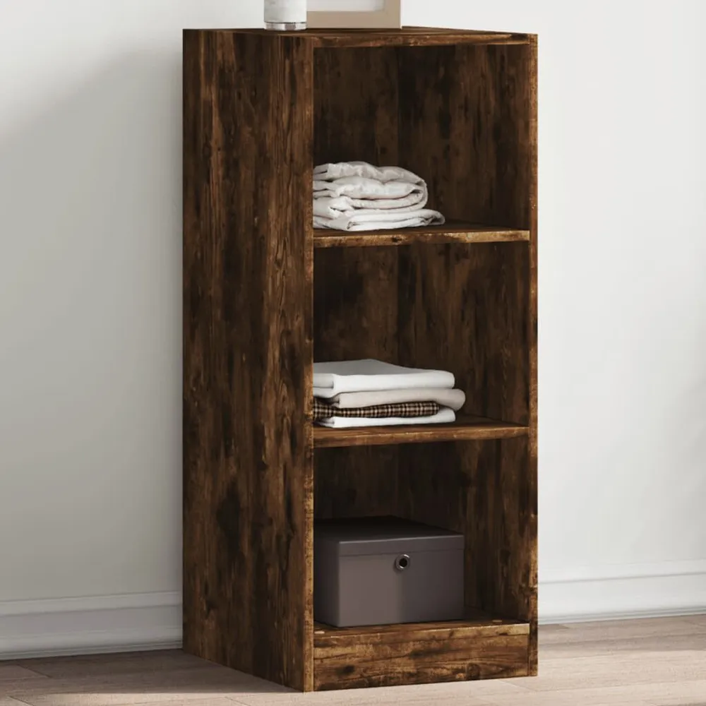 Sistema Modular Completo Roupeiro 48x41x102 cm derivados de madeira carvalho fumado