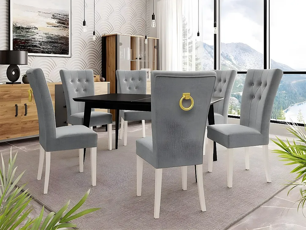 Cadeira Racine 109, Tecido, De madeira, 100x51x63cm Edição Gamer Pro
