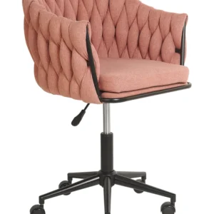 Cadeira de escritório Rosa MILAN com Suporte para CPU