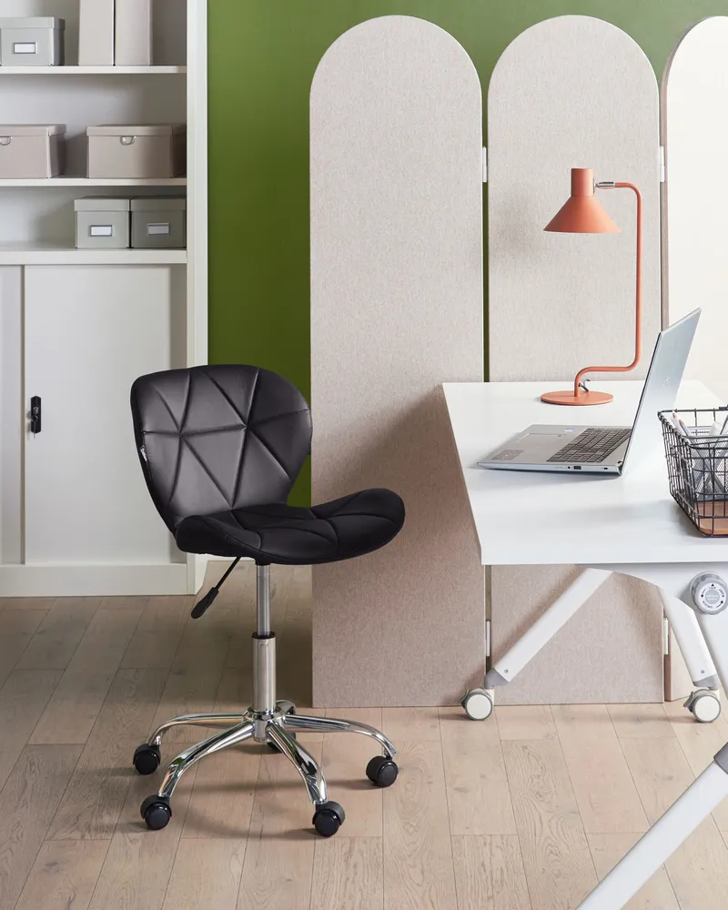 Ergonômico Premium Desk Chair Ébano VALETTA