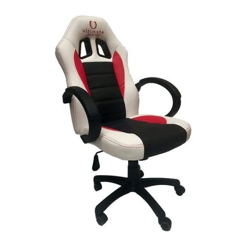 Cadeira Definitivo Branco/Preto/Vermelho.