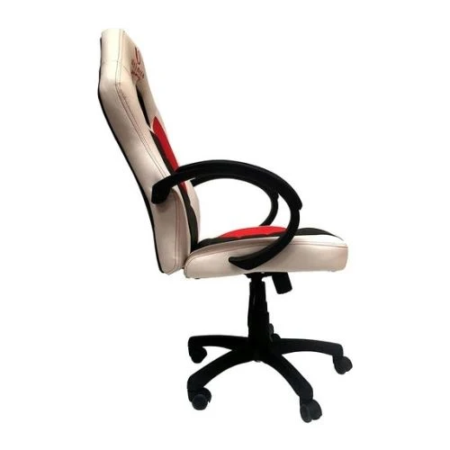 Cadeira Definitivo Branco/Preto/Vermelho.