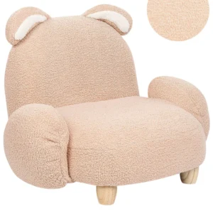 Cadeira para crianç KANNA Tecido Creme
