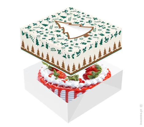 Caixas Cartolina Bolo Rei | Brilho |