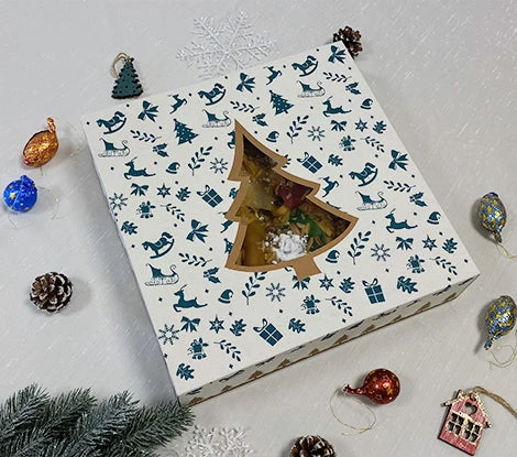 Caixas Cartolina Bolo Rei | Brilho |