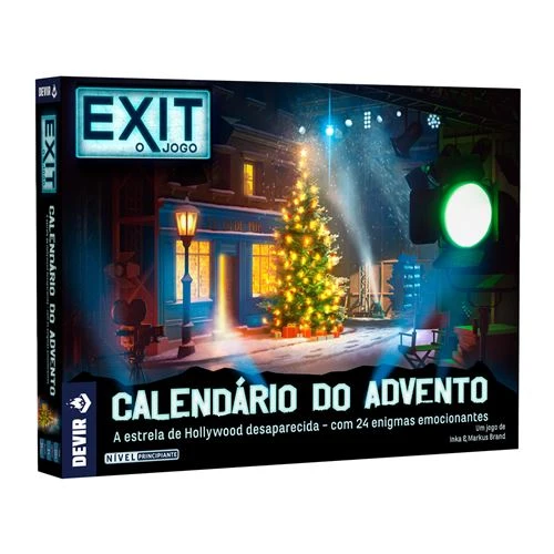 Jogo Exit: Calendário do Advento - Devir para Decoração de Natal