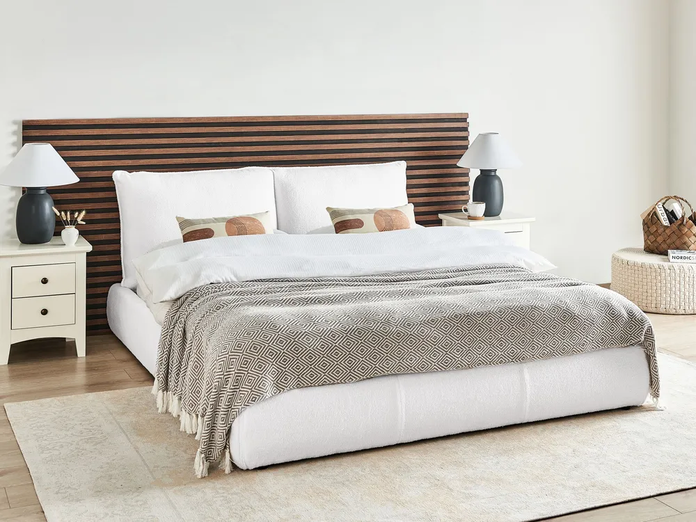 Boucle EU King Size Bed Alvo VINAY
