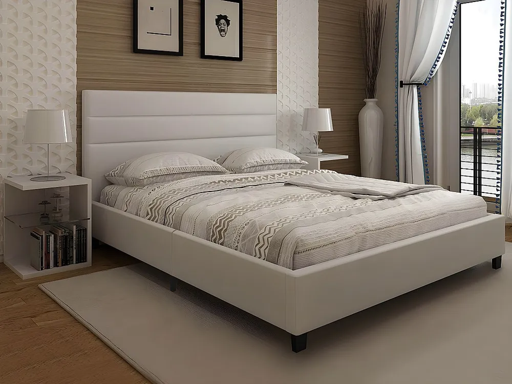 Cama Starlight (Branco)(200×180 cm)
