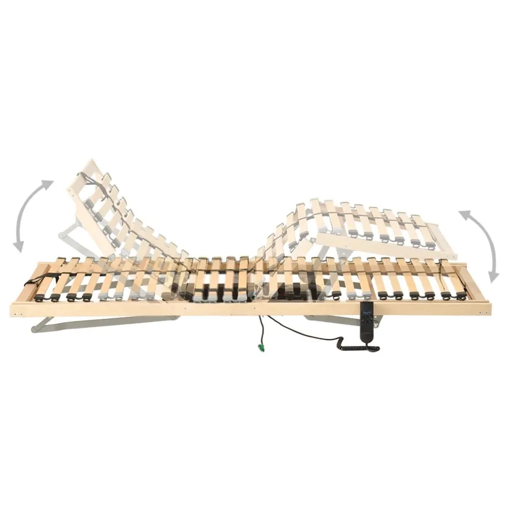 Estrado de ripas elétrico com 28 ripas 7 zonas 80x200 cm