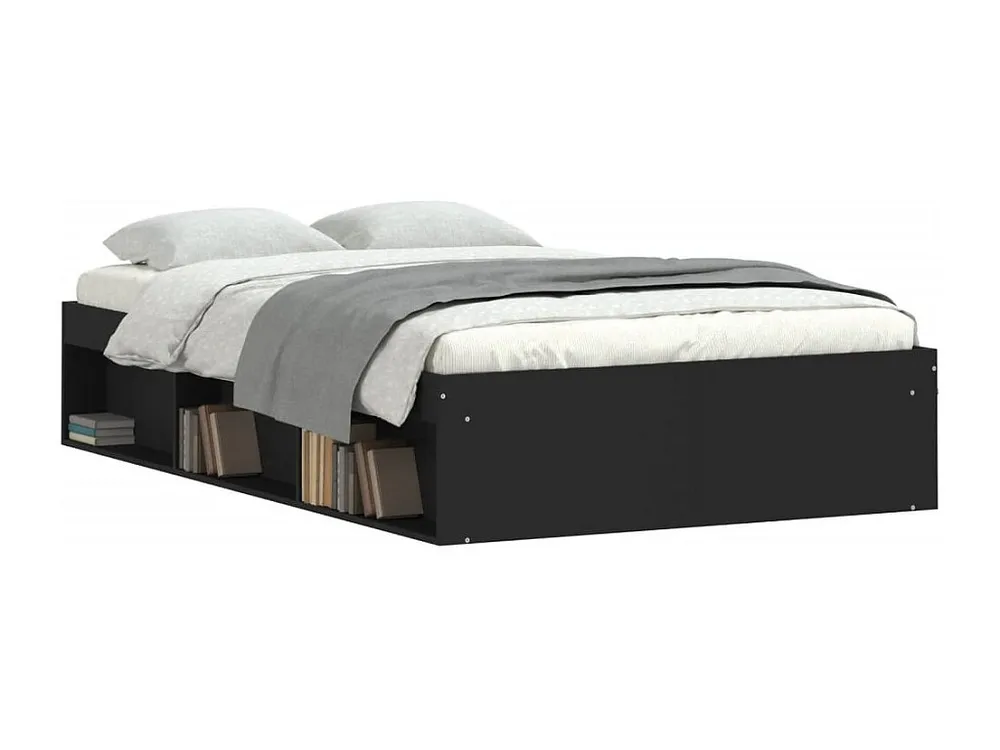 Estrutura de cama 120x200 cm preto