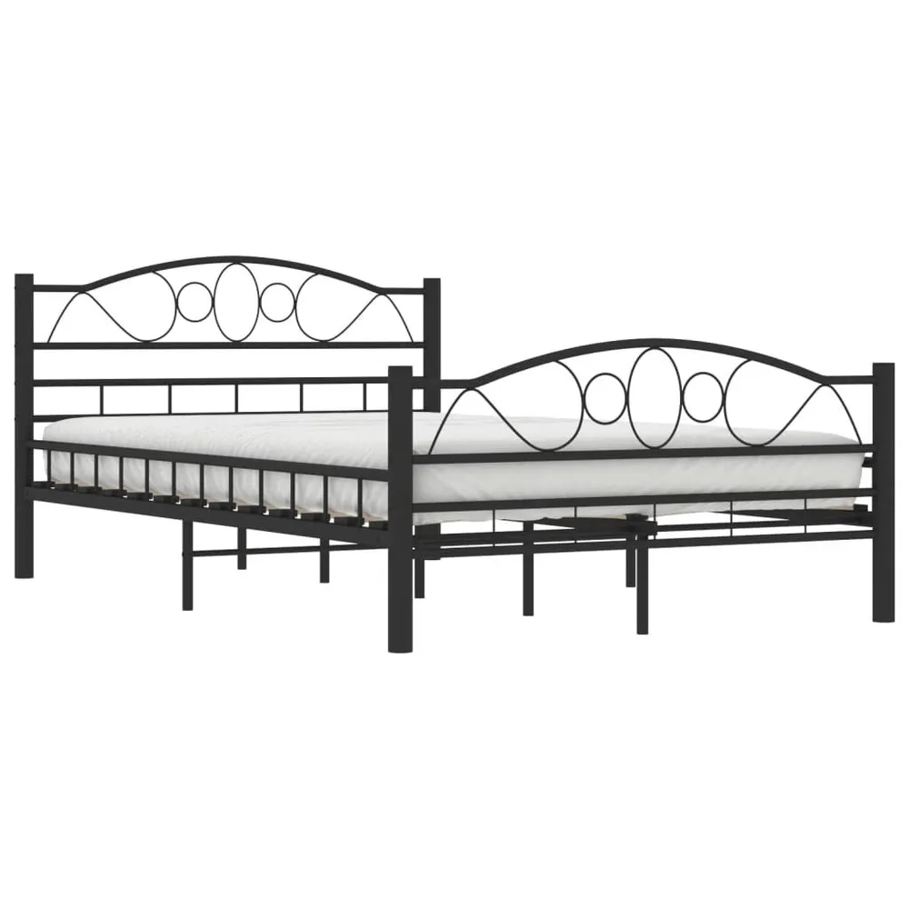 Estrutura de cama 120x200 cm ço preto