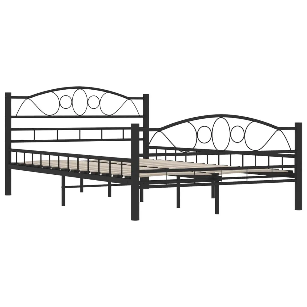 Estrutura de cama 120x200 cm ço preto