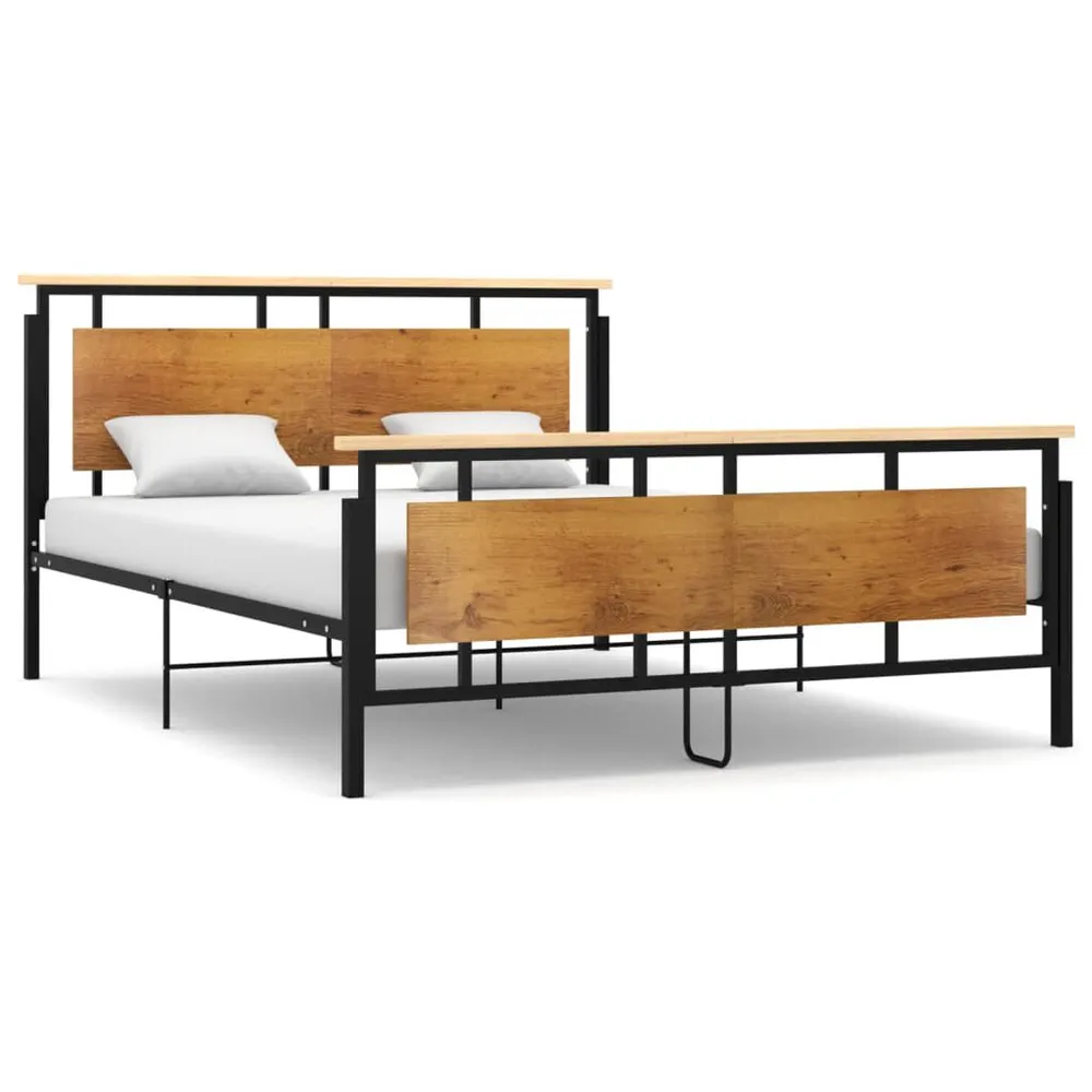Estrutura de cama 160x200 cm metálico