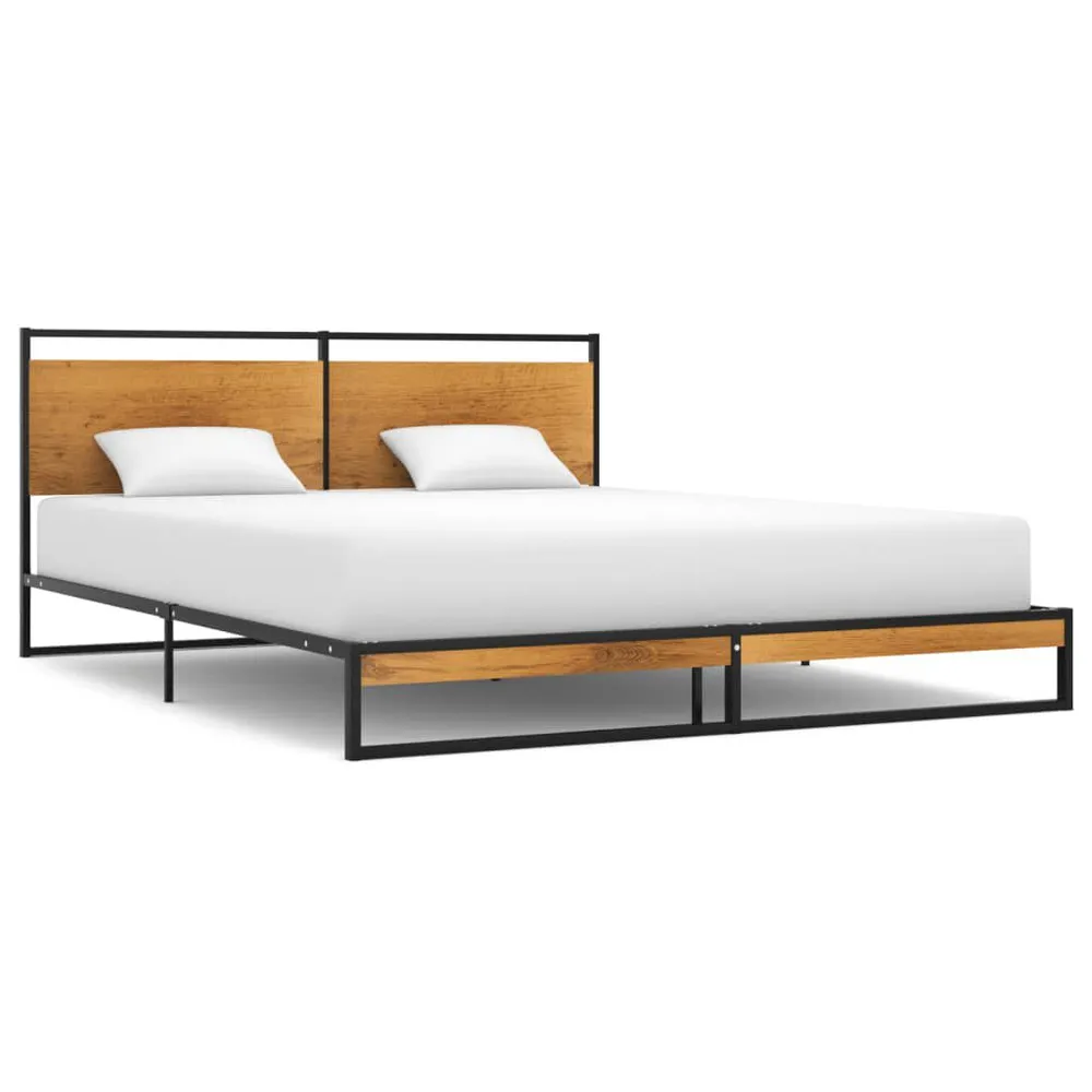 Estrutura de cama 160x200 cm metálico