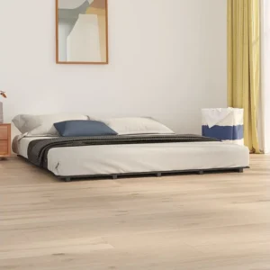 Estrutura de cama madeira de pinho maciç 180x200 cm