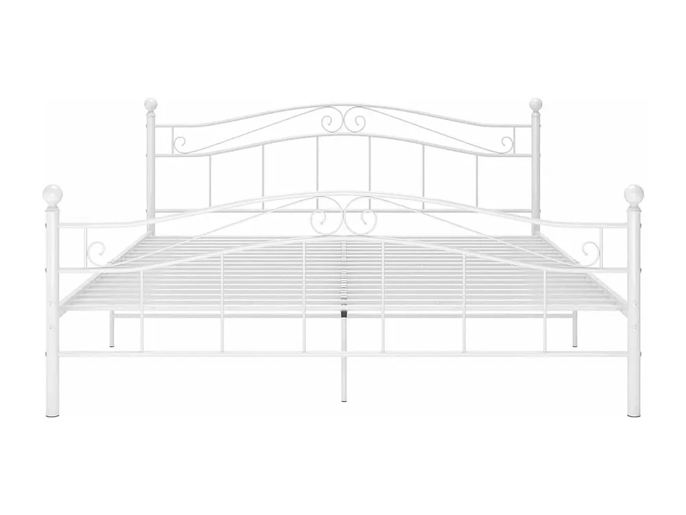 Estrutura de cama metálico 160x200 cm branco