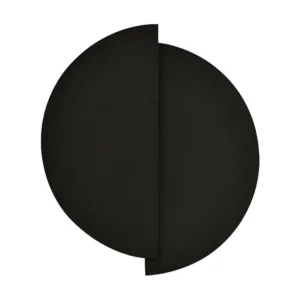 Candeeiro de Parede Form, Preto, 28x32x2 cm, EPIKASA