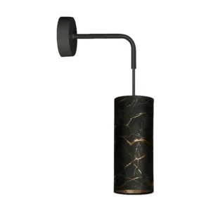 Candeeiro de Parede Karli, Preto, 10x40x18 cm, EPIKASA