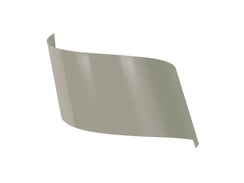 Aplique TOSEL VIRA metal geométrico taupe D17 x H9,5 cm