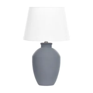 Candeeiro de mesa em cerâmica cinzenta 55 cm ARCOS BELIANI