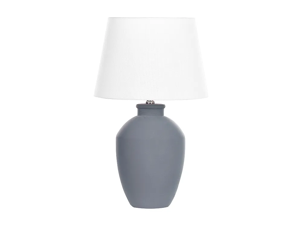 Candeeiro de mesa em cerâmica cinzenta 55 cm ARCOS BELIANI