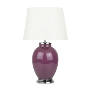 Candeeiro de mesa roxo BRENTA BELIANI