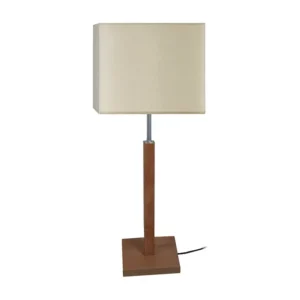 Candeeiro de mesa TOSEL POT tecido ânfora vermelho D30 x H45 cm