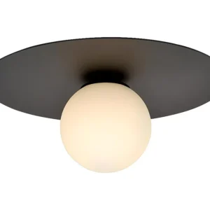 Candeeiro de Teto Solar, Preto, 43x19x43 cm, EPIKASA