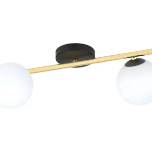 Candeeiro de Teto Splendi, Ouro, 55x20x29 cm, EPIKASA