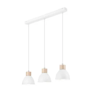 Candeeiro Suspenso Nico, Branco, 80x70x15 cm, EPIKASA
