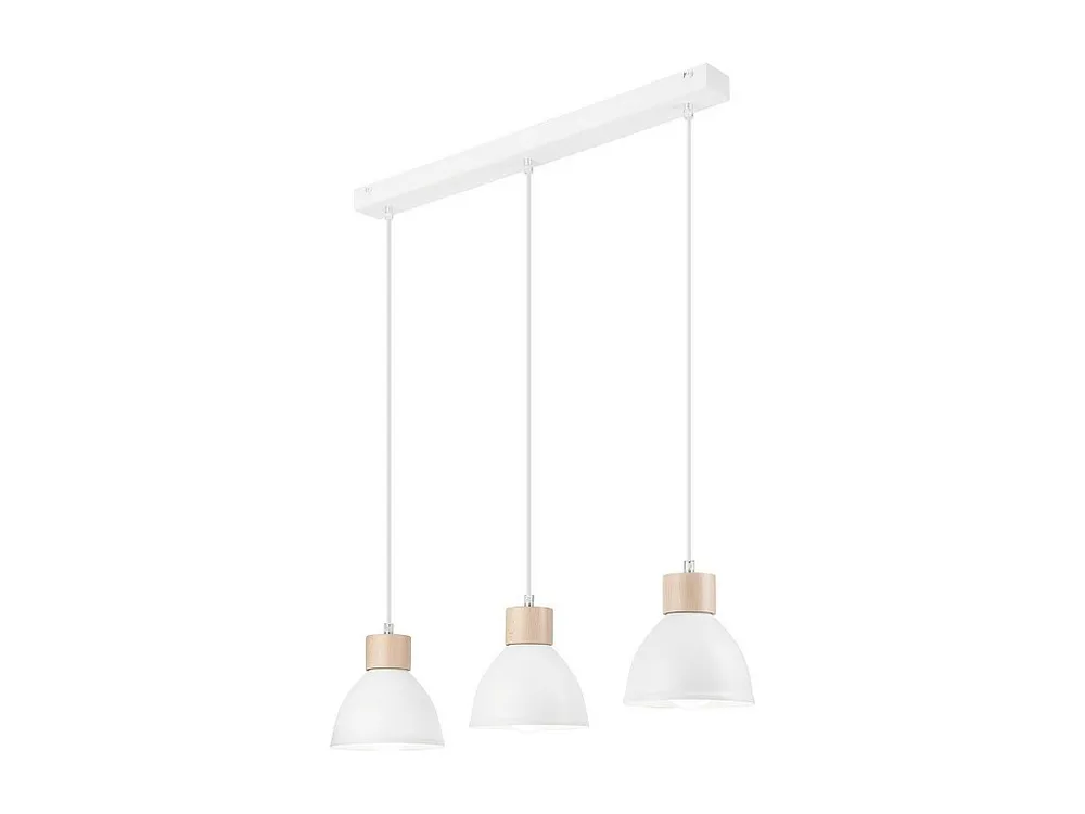Candeeiro Suspenso Nico, Branco, 80x70x15 cm, EPIKASA