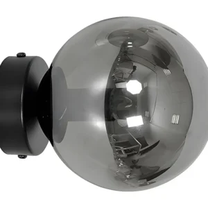 Candeeiro Suspenso Rossi, Preto, 15x15x16 cm, EPIKASA