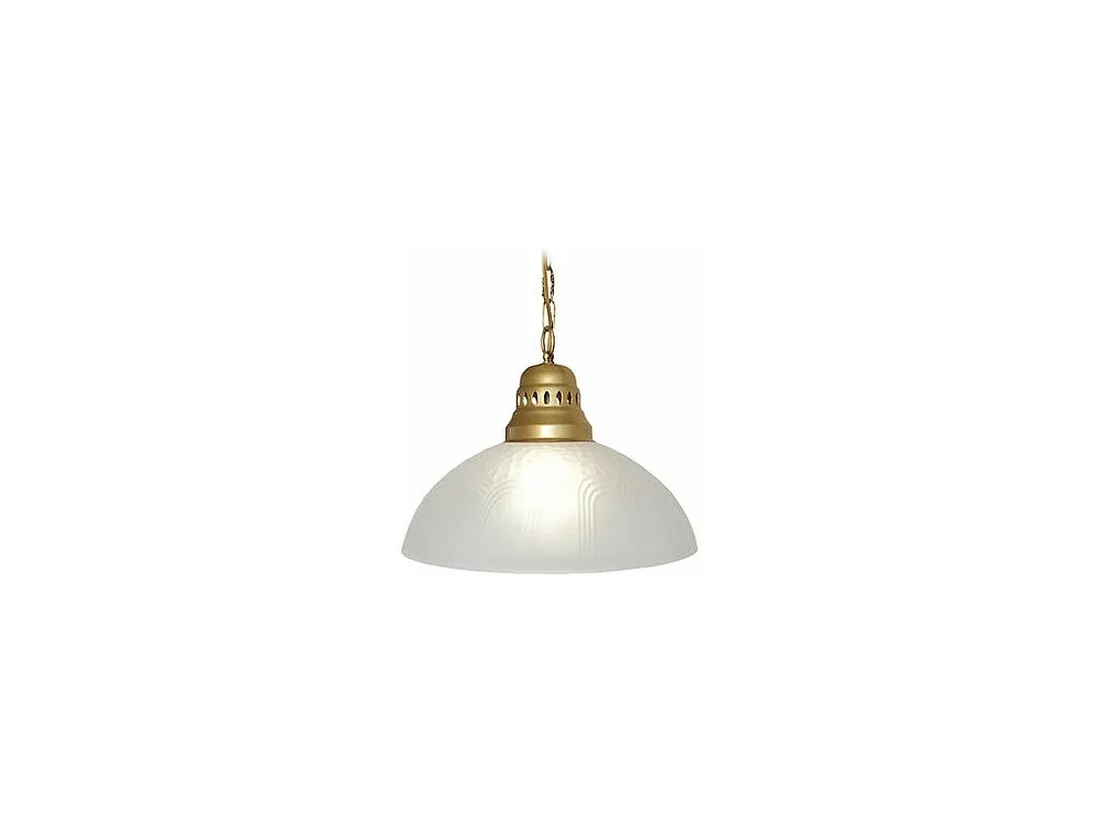 Suspensão TOSEL CARLOT 3 vidro cúpula cetim D40 x H70 cm