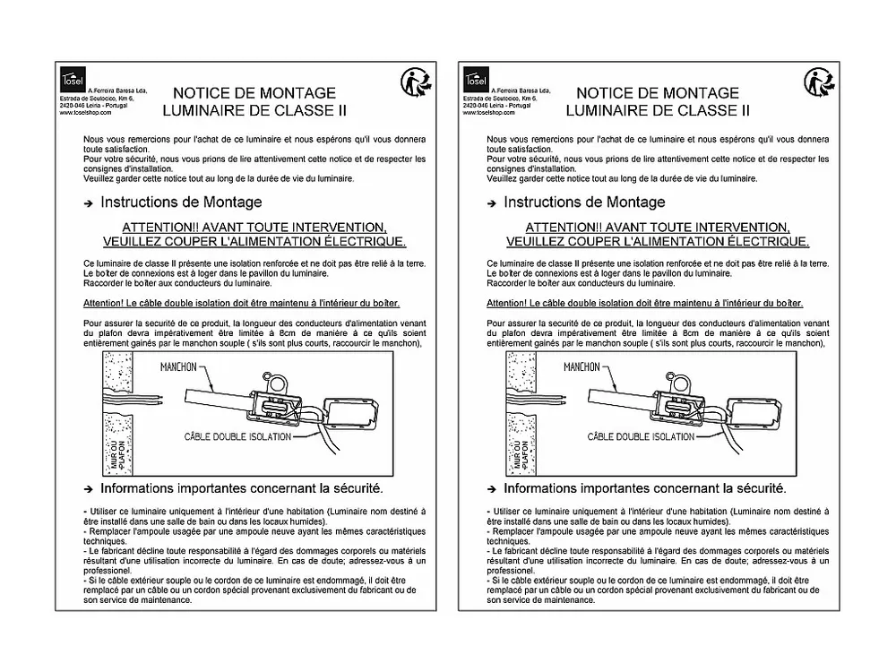 Suspensão TOSEL CLASSIQUE DIVY vidro cúpula bege D38 x H88 cm