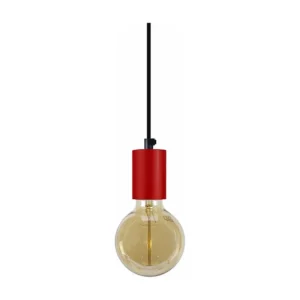 Suspensão TOSEL CUI lâmpada decorativa cônico escuro D9,5 x H80 cm