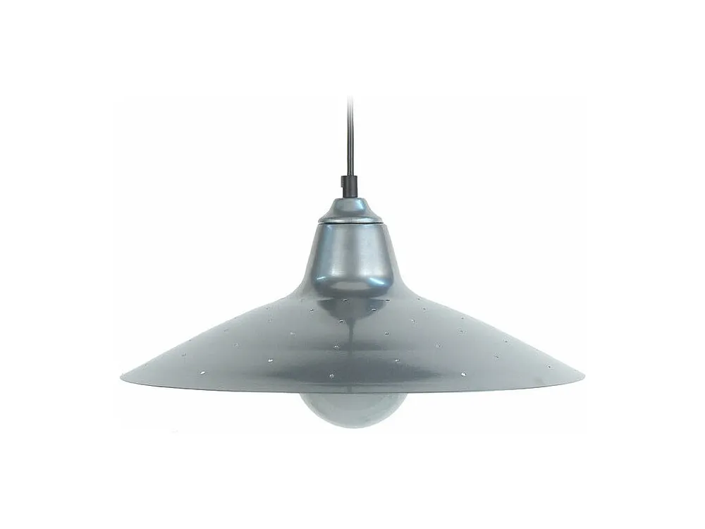 Suspensão TOSEL HOLES vidro cúpula blsnc D20 x H70 cm