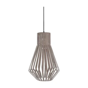 Suspensão TOSEL LAM. ZURICK metal globo vermelho D36 x H90 cm