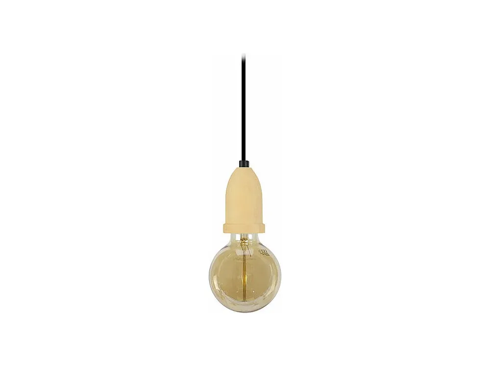 Suspensão TOSEL LI lâmpada decorativa cônico vermelho D9,5 x H80 cm