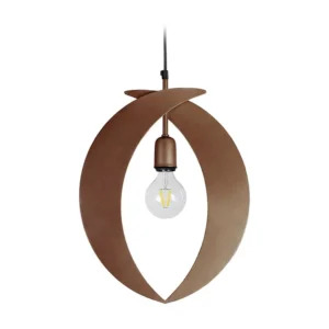 Suspensão TOSEL OPERA cordão de algodão quadrado azul D16 x H90 cm