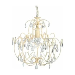 Suspensão TOSEL PAMPILLES cordão de algodão globo âmbar D20 x H90 cm