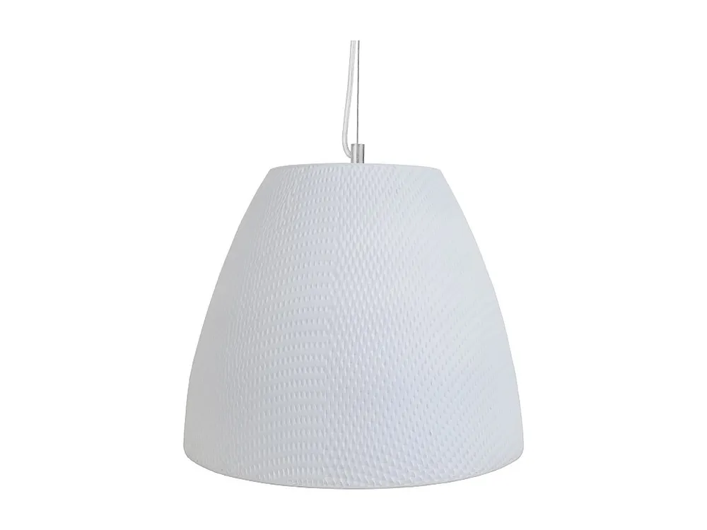 Suspensão TOSEL TROFA metal cúpula azul D32 x H75 cm